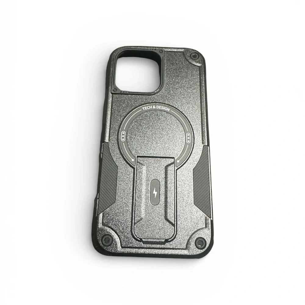 iPhone 16 Pro Max Crossbody Strap Phone Case Black Detachable Strap